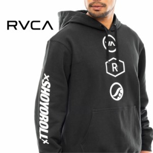 RVCA ルーカ RUOTOLO STACK HOODIE パーカー メンズ 男性 SHOYOROLL コラボ カジュアル スポーツ ジム トレーニング スウェット