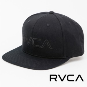 RVCA ルーカ BIG RVCA STITCHED SNAPBACK ストレートキャップ 帽子 CAP スナップバック ユニセックス フリーサイズ カジュアル スポーツ 