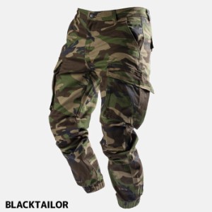 BLACK TAILOR ブラックテイラー メンズ カーゴパンツ C38 CARGO GREENCAMO ストリート系 グリーンカモ