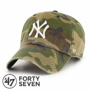 '47 フォーティーセブン Yankees CLEAN UP CAMO キャップ 帽子 ヤンキース クリーンナップ 野球 MLB メジャーリーグ ストリート スポーツ