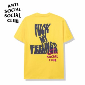 Anti Social Social Club アンチソーシャルソーシャルクラブ Chatsworth Yellow Tee メンズ レディース 半袖 Tシャツ ユニセックス プリ