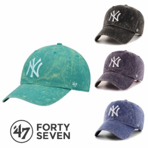 ’47 フォーティセブン ヤンキース キャップ クリーンナップ 帽子 ローキャップ CLEAN UP ニューヨーク NY Yankees メジャーリーグ MLB 