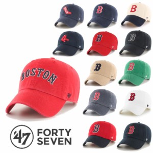 ’47 フォーティセブン レッドソックス キャップ クリーンナップ 帽子 ローキャップ CLEAN UP ボストン Red sox メジャーリーグ MLB 野球