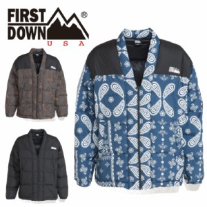 FIRST DOWN(ファーストダウン)HANTEN DOWN JKT 半纏 はんてんダウンジャケット 日本 メンズ レディース ユニセックス アウター 防寒着 防