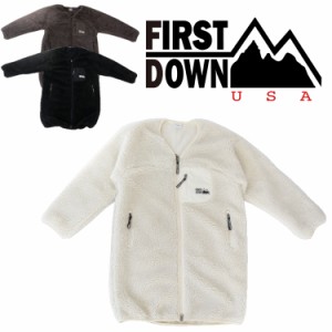 FIRST DOWN ファーストダウン BOA COAT ボアコート レディース 防寒 アウター 冬コート 秋冬 秋服 冬服 カジュアル 送料無料