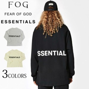 Fear of God Tシャツ 長袖 FOG ESSENTIALS F.O.G フィア オブ ゴッド フィアオブゴッド Tシャツ エフオージー エッセンシャルズ ロンT