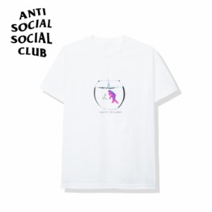 Anti Social Social Club アンチソーシャルクラブ Glitter White Tee Tシャツ 半袖 メンズ レディース ユニセックス アンチソーシャル ク
