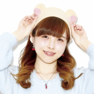 Korilakkuma Headband[GNT0324]ヘアアクセサリー キャラクター レディース ヘアメイク 洗顔 おしゃれ ギフト プレゼント    