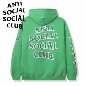 anti social social club パーカー アンチソーシャルソーシャルクラブ Sports Green Hoodie フーディー メンズ レディース ユニセックス