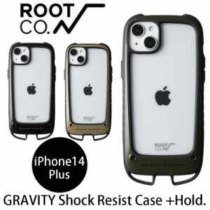 ROOT CO ルートコー 【iPhone14Plus専用】GRAVITY Shock Resist Case +Hold. アイフォンケース スマホケース スマホカバー キャンプ BBQ 