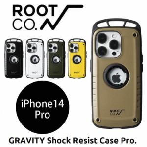 ROOT CO ルートコー【iPhone14Pro専用】GRAVITY Shock Resist Case Pro. iPhoneケース アイフォンケース スマホケース アウトドア キャン