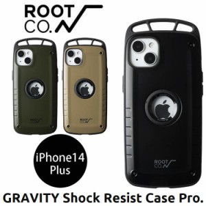 ROOT CO ルートコー【iPhone14Plus専用】GRAVITY Shock Resist Case Pro. スマホケース アイフォンケース アウトドア キャンプ 登山 フィ