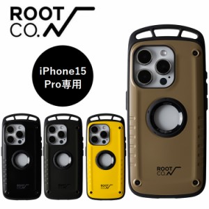 ルートコー【iPhone15Pro専用】GRAVITY Shock Resist Case Pro.ROOT CO アイフォンケース スマホケース スマホカバー キャンプ BBQ アウ