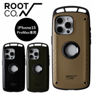 ルートコー【iPhone15ProMax専用】GRAVITY Shock Resist Case Pro. ROOT CO アイフォンケース スマホケース スマホカバー キャンプ BBQ 