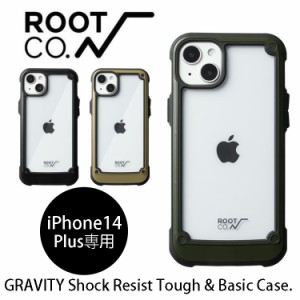 ROOT CO ルートコー 【iPhone14Plus専用】GRAVITY Shock Resist Tough & Basic Case. アイフォンケース iPhoneカバー キャンプ 登山 アウ