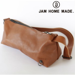 JAM HOME MADE ジャムホームメイド 本革 バッグ アリゾナレザーサコッシュ -BROWN- プレゼント ギフト メンズ レディース ラッピング