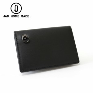 【JAM HOME MADE(ジャムホームメイド)】カードケース -LaVish- / 名刺入れ レザー 牛革 ブラック 黒 ビジネス 仕事 本革 社会人 メンズ 