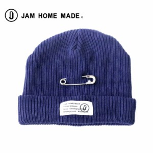 JAM HOME MADE ジャムホームメイド CA4LA カシラ コラボレーション JAMSHOP ニットキャップ ネイビー ニット帽 NAVY 紺色 ビーニー カジ