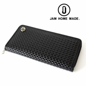 JAM HOME MADE ジャムホームメイド NUMBER(N)INE BRAIDING ZIP LONG WALLET ナンバーナイン ウォレット 財布 長財布 コラボ