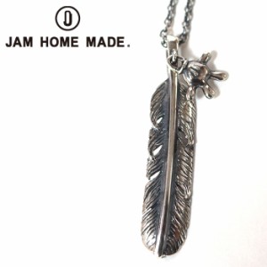 【JAM HOME MADE(ジャムホームメイド)】 ミッキー"MICKEY"ハンド&フェザーネックレス [jwd-nc054] ミッキーマウス メンズ アクセサリー