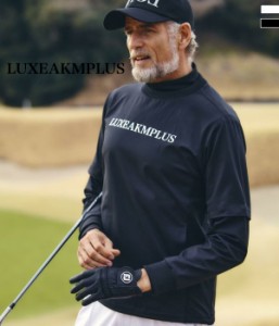 LUXEAKMPLUS リュクスエイケイエムプラス 2wayスリーブベンチレーションプルオーバー 長袖 半袖 メンズ 男性 スポーツ ゴルフ GOLF