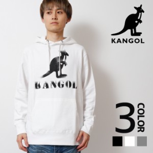 カンゴール KANGOL プリントプルオーバーパーカー スウェット メンズ 長袖 スエット 男女兼用 レディース カジュアル スポーティー スト