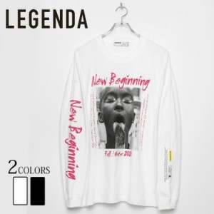 tシャツ ロンt LEGENDA レジェンダ ＮＥＷ Beginning Longsleeve T-shirt ロングtシャツ 長袖 おしゃれ メンズ レディース ブランド