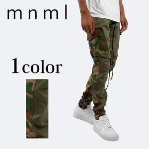 mnml ミニマル Cargo Drawcord Pants マルチ メンズ レディース 春夏秋冬 ドローコード カーゴパンツ ボトム パンツ カーキ オリーブ ブ