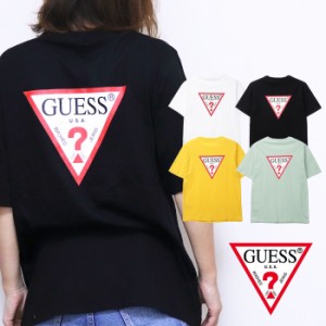 GUESS【ゲス】バックロゴルーズTシャツ［MJ2K9418K］