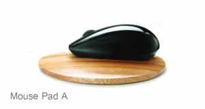 DESIGN Mouse Pad A 木製品 革製品 日本製 ハンドメイド 職人 高級品 マウスパット 文具 学生 ビジネスシーン ステーショナリー コンピュ