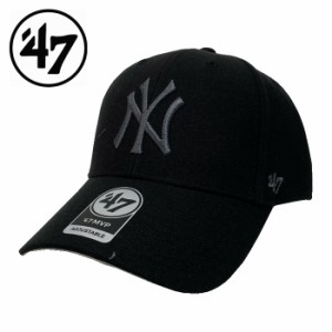 47 フォーティーセブン キャプ CAP Yankees 47 MVP Black×Charcoal Logo メンズ レディース 野球 メジャー ヤンキース ベースボールキャ