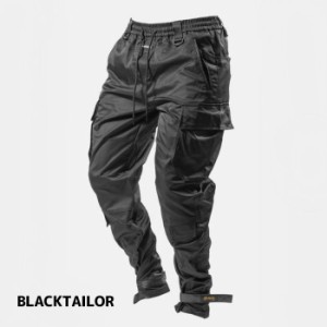 BLACKTAILOR ブラックテイラー N24 CARGO BLACK メンズ カーゴパンツ ジョガーパンツ メンズファッション スト系 ストリート パンツ