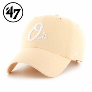 47 フォーティーセブン Orioles‘47 CLEAN UP Apricot cap キャップ 帽子 野球帽 メンズ スポーツ 野球 オススメ ギフト プレゼント