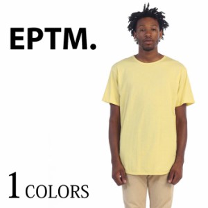 【EPTM(エピトミ)】 COTTON TEE LEMON [6659] 半袖 Tシャツ ストリート系 ロング丈 大きいサイズ LAブランド