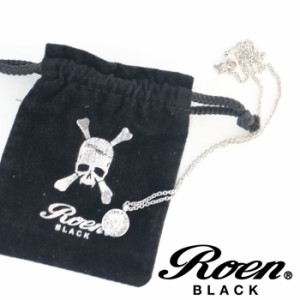 Roen BLACK【ロエンブラック】 ブラスペンダントネックレス [ro-604]  星 アクセサリー メンズ シルバー