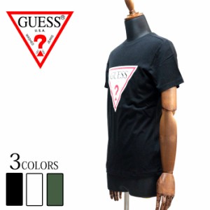 [送料無料]GUESS ゲス メンズ プリント 半袖 Tシャツ mi2k9415 ロゴプリント メンズ ブラック ホワイト