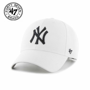 [送料無料]47Brand フォーティーセブン ブランド ヤンキース キャップ CAP Yankees ’47 MVP White 帽子 メンズ レディース