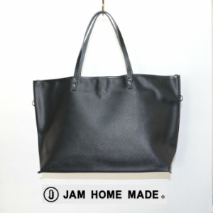 [送料無料]JAM HOME MADE(ジャムホームメイド)ブラックライド トートバック バッグ BAG メンズ ブランド M -BLACK-