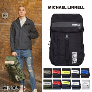 [送料無料]MICHAEL LINNELL マイケルリンネル リュック Big Backpack ML-008 バックパック バッグ メンズ　レディース
