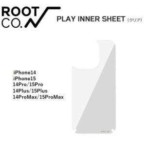 ROOT CO.ルート PLAY INNER SHEET (クリア) for インナーシート シール カスタマイズ おしゃれ ステッカー 着せ替え アレンジ iPhone14 i