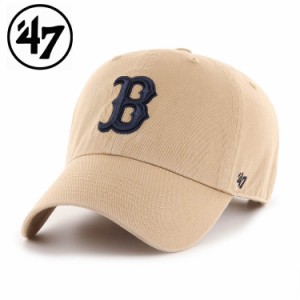 47 フォーティーセブン Red Sox‘47 CLEAN UP Khaki  キャップ メンズ レディース 野球 メジャー レッドソックス ベースボールキャップ 