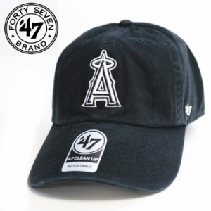 47ブランド キャップ CAP 47Brand フォーティーセブンブランド メンズ レディース 帽子 angels black&white '47 ローキャップ