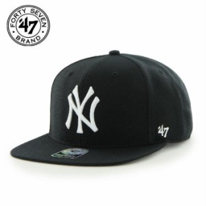 ヤンキース キャップ CAP 47Brand フォーティーセブンブランド Yankees Sure Shot ’47 CAPTAIN Black 帽子 ユニセックス メンズ レディ