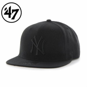 47Brand フォーティーセブン ヤンキース キャップ CAP Yankees Sure Shot Black ’47 CAPTAIN 帽子 メンズ レディース