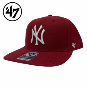 47 フォーティーセブン Yankees Sure Shot‘47 CAPTAIN Razor Red キャップ ヤンキース メンズ レディース 野球 メジャー ベースボールキ