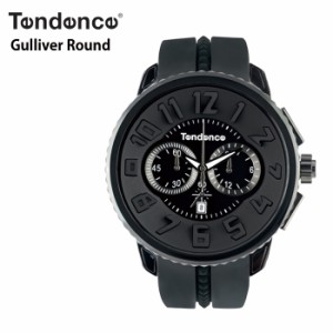 【正規販売店】【TENDENCE/テンデンス】Round Gulliver  ラウンドガリバー/TD02036010AA/ブラック/腕時計/ウォッチ/時計