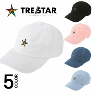 TRE☆STAR トレスター LOW CAP-STAR- CAP キャップ 帽子 シックスパネル ロー メンズ レディース ユニセックス ストリート