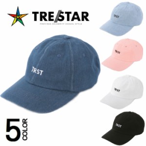 TRE☆STAR トレスター LOW CAP-TRST- キャップ 帽子 シックスパネル ローキャップ メンズ レディース ユニセックス カジュアル