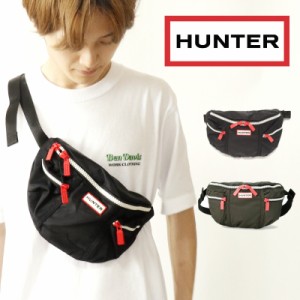 HUNTER(ハンター)ORIGINAL NYLON BUMBAG ボディバッグ バムバッグ ポーチ ショルダー 鞄 BAG コンパクト 小型 ユニセックス 男女兼用 旅