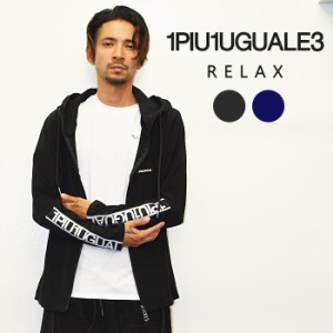 SALE セール 1PIU1UGUALE3 RELAX ウノピゥウノウグァーレトレ 4WAYストレッチロゴジップパーカー ナイロンパーカー ウノピュウ マウンテ